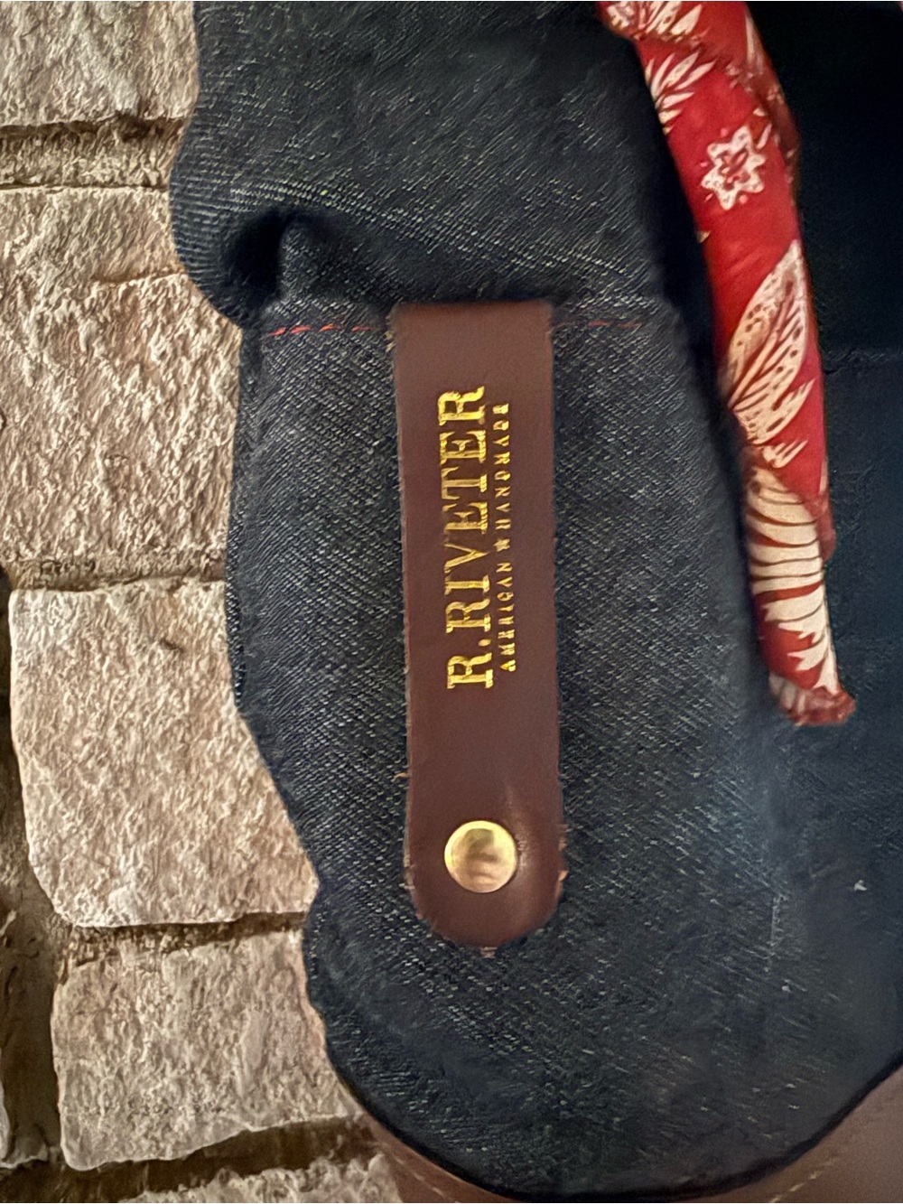 R Riveter denim Otto bag - special edition - Picture 4 of 7